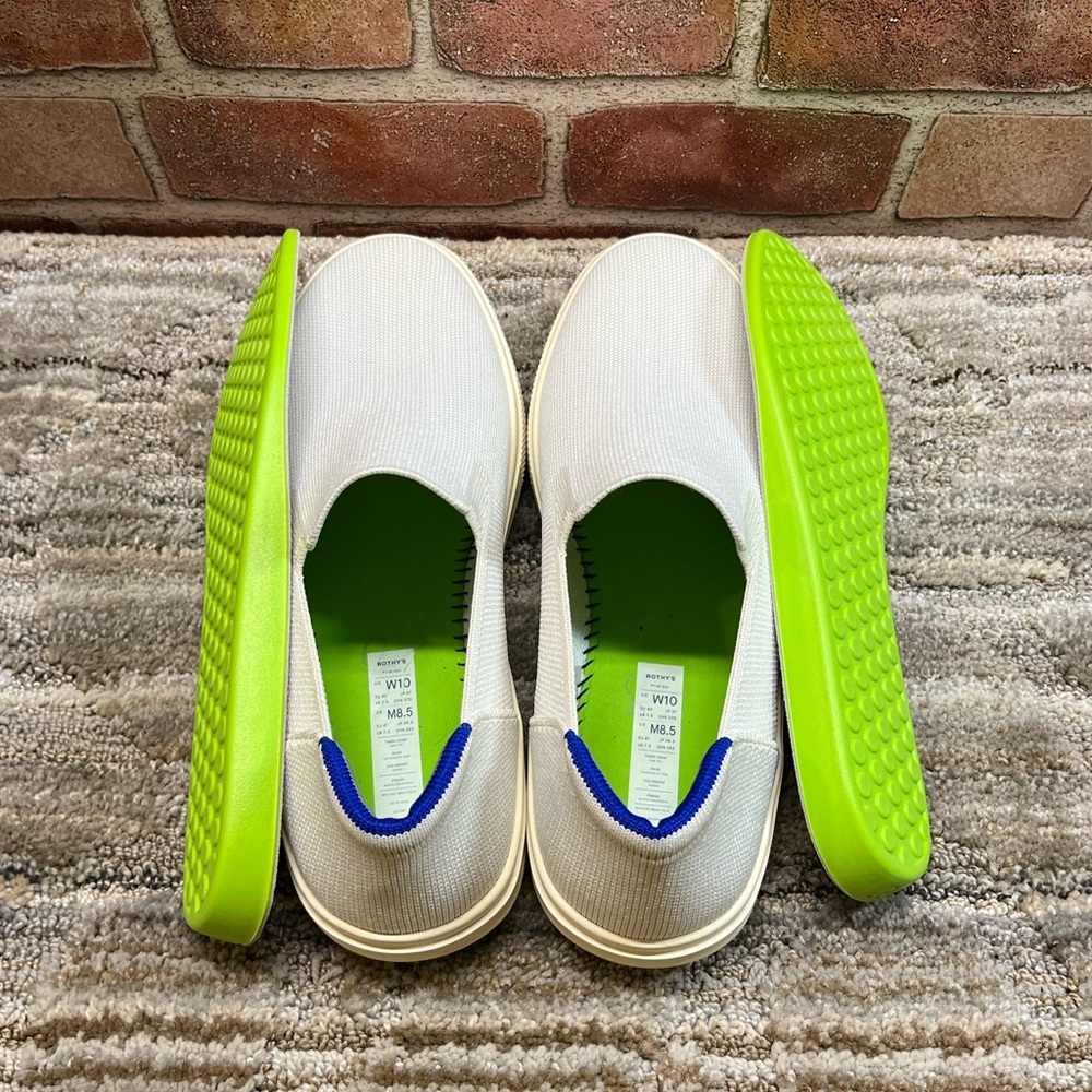 Rothy’s the city slip on sneakers women’s Sz 10 men’s 8.5 - Picture 14 of 16